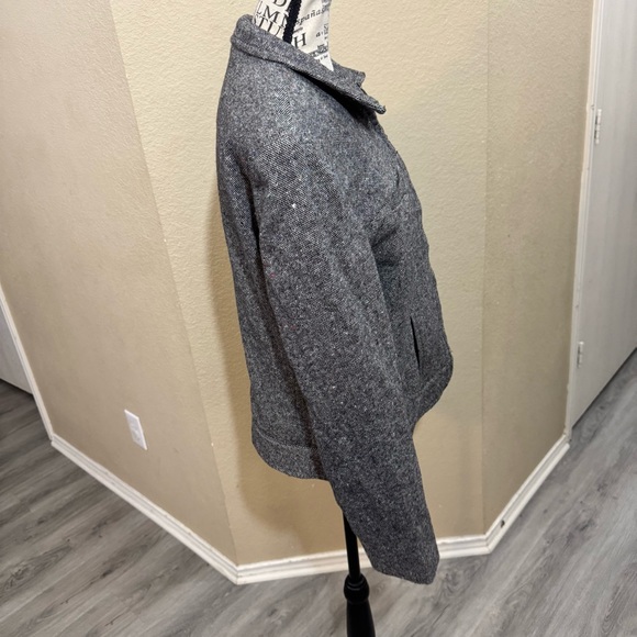 Larry Levine Women's Gray Blazer - Picture 4 of 7